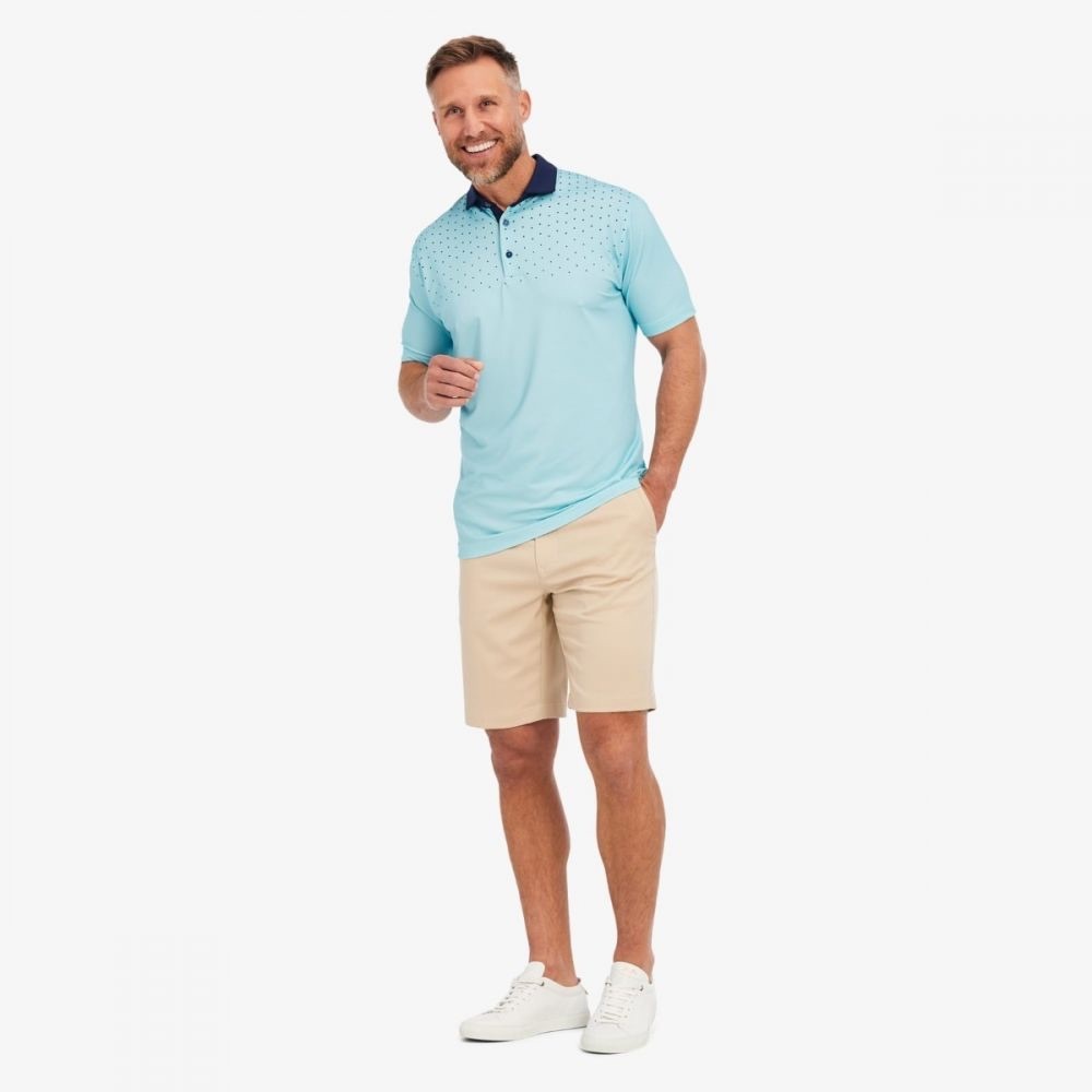 Phil Mickelson Dot Print Performance Polo by Mizzen & Main